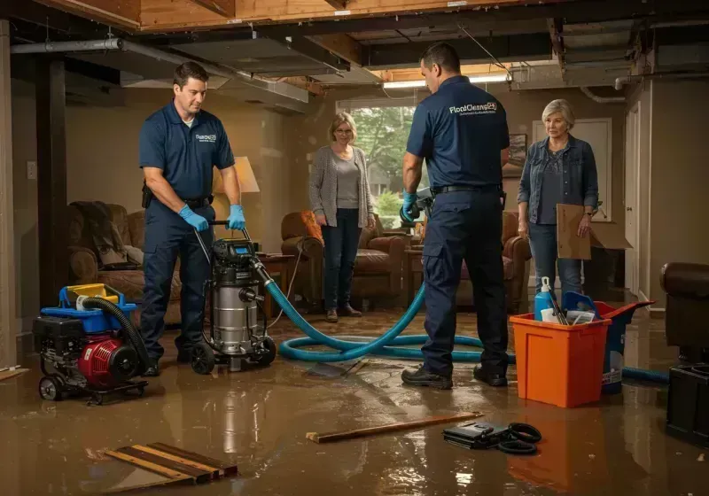 Basement Water Extraction and Removal Techniques process in Fort Myers Shores, FL